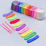 Air Dry Clay for Kids 12 Pcs with Sculpting Tools