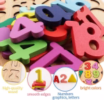 Wooden Puzzles for Toddlers – 3 in 1 Educational Board - Image 3