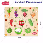 Wooden Vegetable Puzzle - Image 7