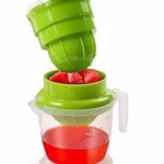 Shopkwik Portable Nano Juicer, Manual Fruit & Vegetable Juicer, 2 in 1 Hand Press Small Juicer, Nano Orange Juicer & Squeezer, Lemon Squeezer, Hand Press