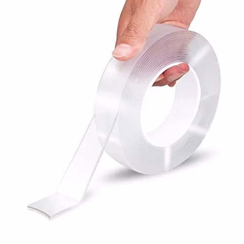 31_mzXV27jL-jpg.avif Shopkwik 3 Meter Nano Double Sided Tape - Magic Ivy Grip Tape Heavy Duty Transparent Tape,Removable, Washable, Reusable & Anti-Slip (L-3Mtr, W-3Cm) - Image 1