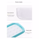 Ice Cube Tray Multilayer - Ice Cube Tray For Freezer, 24 Silicone Ice Trays With Bin And Press Lid - Image 6