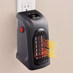 Shopkwik 400 Watts Electric Handy Room Heater (Room Heaters Home for Bedroom, Reading Books, Work, Bathrooms, Rooms, Offices, Home) - Black