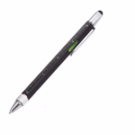 Shopkwik 6 in 1 Multipurpose Tool Pen | Pocket Pen with Touch Screen Ruler Level | Multi Head Screwdriver Pen (Pack of 1,Multicolor)