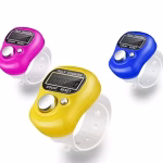 Shopkwik Multiuse Finger Counter Portable Hand Finger Digital Counting Machine - Head Electronic Tally Counter Pack of 3