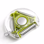 Shopkwik 3 in 1 Blade Peeler - 3 in 1 Vegetable Peeler, Multifunctional Fruit Peelers with 3 Blades Stainless Potato Peeler Stainless Steel Shredder Slicer for Cabbage, Apple, Carrot