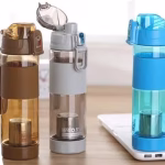 BPA Free Infuser Water Bottle with One-Touch Lid