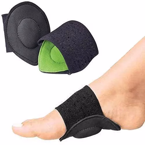 41ihs5K2caL-jpg.avif Shopkwik Flat Foot Arch Support for Men and Women - Insole Pain Relief for Heel, Ankle Swelling, Cushioned Knee Hip and Waist Pain Foot Care Planter - Image 1