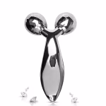 Shopkwik 3D Roller Massager for Face and Body | Natural Facial and Body Toning and Contouring with Chrome Balls for Radiant Skin (Body)