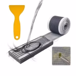 Shopkwik Kitchen Sink Strainer Disposable Shower Drain Cover Hair Catcher Shower Drain Mesh Stickers, Reusable and Versatile Drain Cover for Bathroom/Laundry/Bathtub/Kitchen Sink