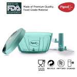 Shopkwikh Polypropylene Mini Handy and Compact Chopper with 3 Blades for Effortlessly Chopping Vegetables and Fruits for Your Kitchen (12420, Green, 400 ml)  Amazon.in Home & Kitchen - Image 9