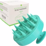 Scalp Massager Shampoo Brush, Scalp Massage Shampoo Brush Shower Head Scrubber Scalp Brush (BLUE-35)