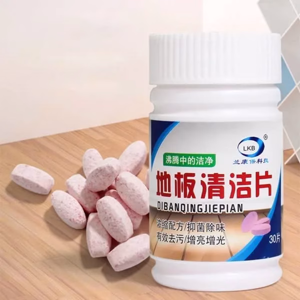 517QfwV90cL-jpg.avif Shopkwik Floor Cleaning Tablets, Multi-Effect Cleaning Tablets, Soluble Concentrated Cleaner Tablets, Deep Decontamination Tablets, Quick Drying Natural Portable Fresh Smell (30pcs) - Image 1