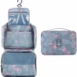 Shopkwik Cosmetic Hanging Toiletry Bag for Men Women Travel Organizer Accessory Waterproof Nylon Makeup Shaving Kit Pouch Bag for Men Women