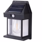 Shopkwik New Wireless Dusk to Dawn Motion Sensor LED Wall Sconce, Solar Light Outdoor Wall Light, Solar Lamp with Motion Sensor, Waterproof Outdoor Lamp for Garden, Patio, Yard (1 pc)