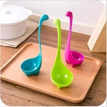 Shopkwik Nessie Ladle Long Handle Nonstick Spoon and Kitchen Supplies Serving Spoon (3)