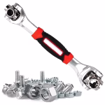 Shopkwik Tiger Wrench Universal 48 In 1 Socket Wrench Multifunction Wrench Tool With 360 Degree Rotating Head, Magnetic Spanner Tool For Home And Car Repair Tool Works, Torx