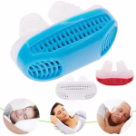 Shopkwik 2 In 1 Nose Clip Sleeping Breath Aids Device Anti Snoring Solution for Men Women Device Stop Snore Teeth Grinding Snor clip (Modern)