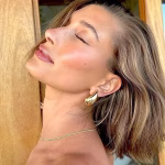 Celebrity Inspired Stylish Gold Silver Plated Teardrop Earrings Dupes for Women Girls Teenagers Trending Oversized Lightweight Statement Waterdrop Earrings - Image 5