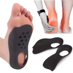 Shopkwik Flat Foot Arch Support Shoes Insoles for Men & Women Medical Arch Support for Flat Feet Correction Orthopaedic Heel Pad Insoles, Legs Correction Pad for Various Sports Shoes Foot Pain Relief Product