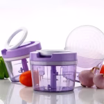 Shopkwik Handy Quick Chopper Vegetable Fruit Nut Onion Cutter for Kitchen 450ML (1PC)