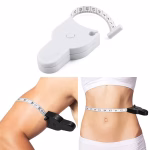 Shopkwik Body Measuring Tape body tape Retractable inch tape for measurement for body with Lock Pin and Push Button 150cm Tape Measure for Fat Measurement and Weight Loss Sewing Tape Tailor Tape