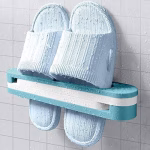Shopkwik Multicolor Plastic Double Layer Shoe Storage Stand Standing Shoes Stand Rack Holder Stacker Shelf Closet Organizer Space Saver(1 Pcs)