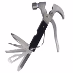 Shopkwik TAC Tools Stainless Steel 18-in-1 Multi Tool Auto Adjustable Universal Wrench | Black | 6"5-1pc