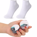 Shopkwik Disposable Compression Travel Socks Pair for Men Women, Portable And Breathable Cotton | Compressed Travel, Business trip, Sports premium
