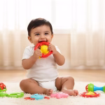 5 Pcs Rattle + Ball + Dumbbell - Image 3