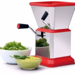 Shopkwik ABS Plastic Stainless Steel Onion, Chilly, Dry Fruit Cutter & Vegetable Chopper, Chilli Cutter/Chopper