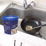 Shopkwik Oven and Cookware Cleaner Power Pot Bottom Black Scale Decontamination Household Stainless Steel [500 Gr]