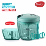 Shopkwikh Polypropylene Mini Handy and Compact Chopper with 3 Blades for Effortlessly Chopping Vegetables and Fruits for Your Kitchen (12420, Green, 400 ml)  Amazon.in Home & Kitchen - Image 15