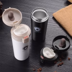Coffee Mug Double Wall Stainless Steel Tumbler Vacuum Flask Bottle Thermo Tea Mug Travel Mug 300ML-Tumbler with Flip Lid, Mesh Filter,Keeps Drinks 8 Hrs Hot & Cold for Ideal Gifting - Image 3