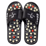 Shopkwik Spring Acupressure Magnetic Therapy Sandals |Yoga Paduka Acupressure Foot Relaxer| Foot Massager Slipper| Rotating Acupressure Foot Slippers for Men & Women (6 UK)