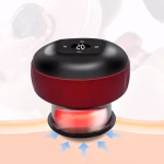 Shopkwik Smart Electric Cupping Therapy Set, Portable Massager 12 Levels Suction And Infrared Heating Muscle Massage Vacuum Therapy Machine,Multifunctional Dynamic Red Light Gua Sha Cupping Tool