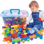 Shopkwik DIY Plastic Building Blocks for Kids 100+ pcsBest Gift for KidsPuzzle Games for KidsToys for Children Educational & Learning Toy for Kids Girls & Boys Toys & Games