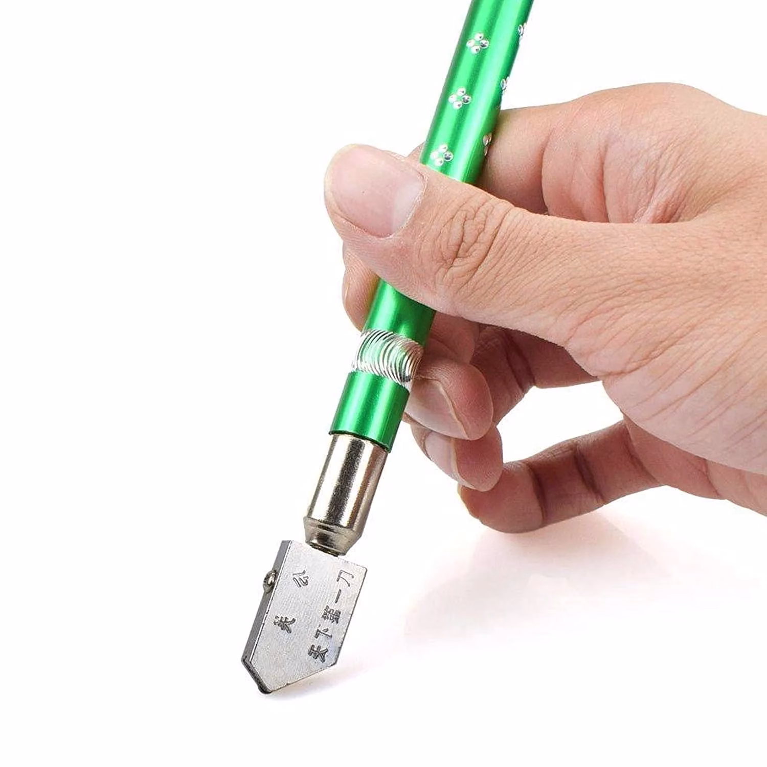 61gtGtbvjRL._SL1500-jpg.avif Shopkwik Professional Glass Cutting Tools - 5mm-15mm Metal Handle Pencil Style Glass Cutter - Image 1