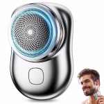 Shopkwik New Mini Shaver Portable Electric Shaver Mini Pocket Fashion Shaver Electric Razor Shavers for Men Rechargeable Shaver