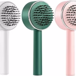 Shopkwik Airbag Massage Comb, 3D Air Cushion Massager Brush, Self Cleaning HairBrush, Original Detangler Self Cleaning Hair Brush, Massage Brush Hair Combs for Men and Women
