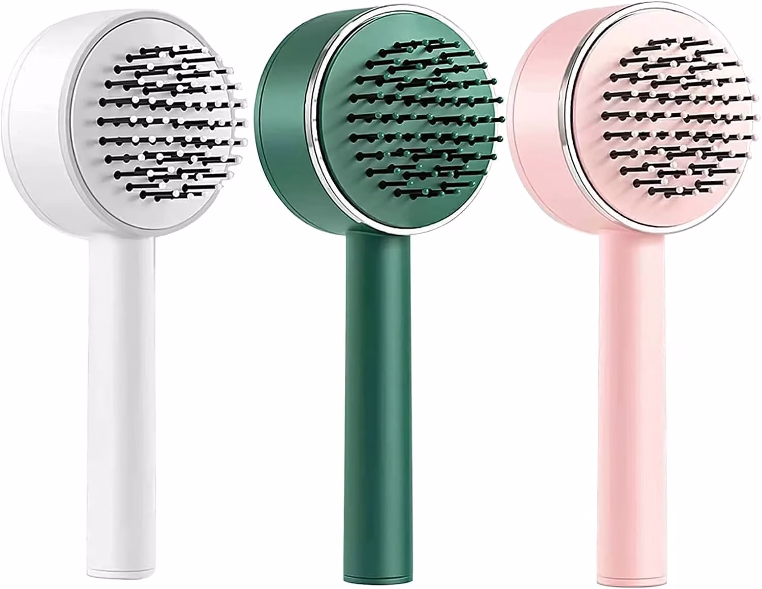 61xCpa7DSsL._SL1500-jpg.avif Shopkwik Airbag Massage Comb, 3D Air Cushion Massager Brush, Self Cleaning HairBrush, Original Detangler Self Cleaning Hair Brush, Massage Brush Hair Combs for Men and Women - Image 1