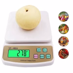 Shopkwik Multipurpose Kitchen Small Weighing Scale With Tare Function SF 400A, Digital Kitchen Scales Vegetable, Food Weight Machine for Shop Home (10 Kg)