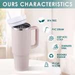 Stanley 1.2 L Tumbler with Handle – Hot & Cold, BPA-Free
