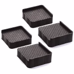 Shopkwik-All in 1 Stand | 4-Pieces | Almirah | Wardrobe | Refrigerator Stand | Stand | Washing Machine | Furniture Base | Fridge Stands for Single and Double Door (Set of 2)