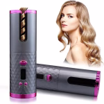 Shopkwik -Hair-Curler-Cordless-Automatic-Hair-Curler-Portable-Curling-Iron-with-LCD-Temperature-Display-Fast-Heating-Auto-Rotating-Hair-Curler-USB-Rechargeable-for-Travel-Home