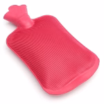 Shopkwik Rubber Hot Water Bag- 0080 Non-Electrical for Pain Relief- Pack of 1 (2 Litre- Assorted Color)