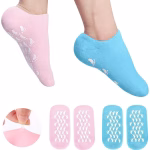 Shopkwik Silicon Socks Heel for Crack (1 Pair) Spa Gel Socks for Women and Men, Feet Protector Crack Heel Repair Socks with Moisturizing Natural Oil and Vitamin E Repair Dry Cracked Feet & Soften Skin