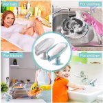 Leaf-Shape Soap Dish with Suction Cup – Self Draining - Image 3