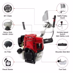 Spraywell Brush Cutter SW-BC 4 Stroke Side Pack Machine with 40cc Extra Power Torque Engine - Image 2