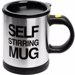 Shopkwik Self Stirring Coffee Mug Cup -Funny Electric Stainless Steel Automatic Self Mixing&Spinning Home Office Travel Mixer Cup Best Cute Christmas Birthday Gift Idea For Men Women Kids,8 ounce